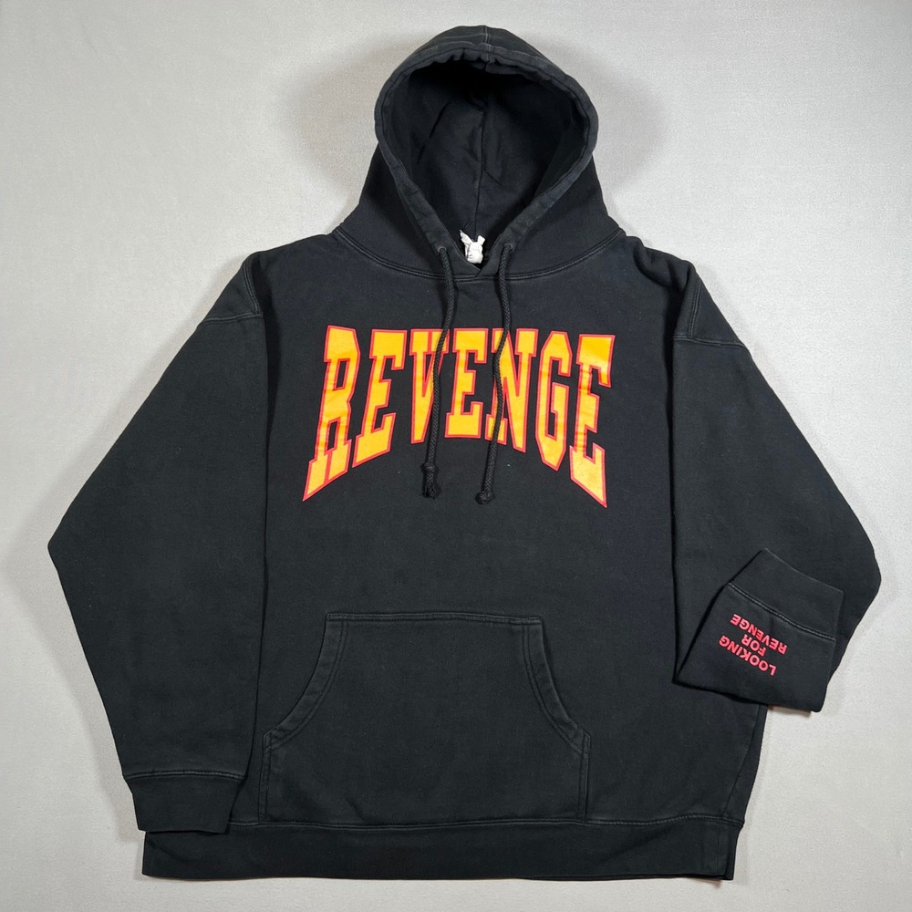 Drake Summer Sixteen Tour Revenge Hoodie Black XL Graphic Streetwear 2016